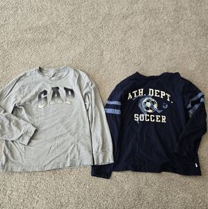 Gapy Boys Size 10 Longsleeve Shirts